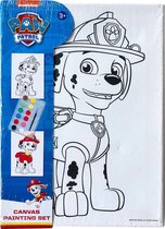 Toi-toys Schilderset Paw Patrol Marshall Junior Canvas Wit