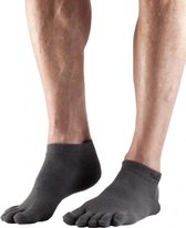 ToeSox sokken met Tenen Ankle UltraLight - grijs