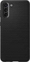 Spigen - Samsung Galaxy S21 Plus Hoesje - Back Case Liquid Air Mat Zwart