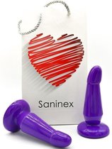 Sex Toys voor Vrouwen Dildo Vibrator Seksspeeltjes Erotiek Toys - Dildo met Zuignap - Glijmiddel - Saninex®