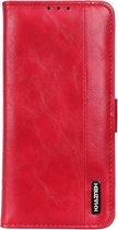 Luxe Book Case - Samsung Galaxy A72 Hoesje - Rood