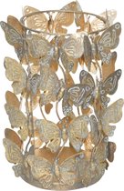 PTMD  tinley goud ijzeren stormlicht vlinders rond