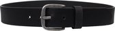 IZZLE Leren riem Hayes - Nikkelvrije gesp – Zwart - 3,5/4cm breed - 95cm lang - Cadeautip
