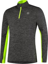 Rogelli Runningtop Special Zwart/Fluor-Geel 2XL