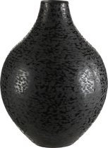 Casa Vivante Vito Vaas - H36 x Ø26 cm - Zwart