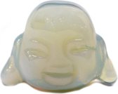 5 Edelsteen Boeddha Hoofd - Opaliet - Gemstone Figuur  Boeddha - 5 stuks Boeddha Gemstone