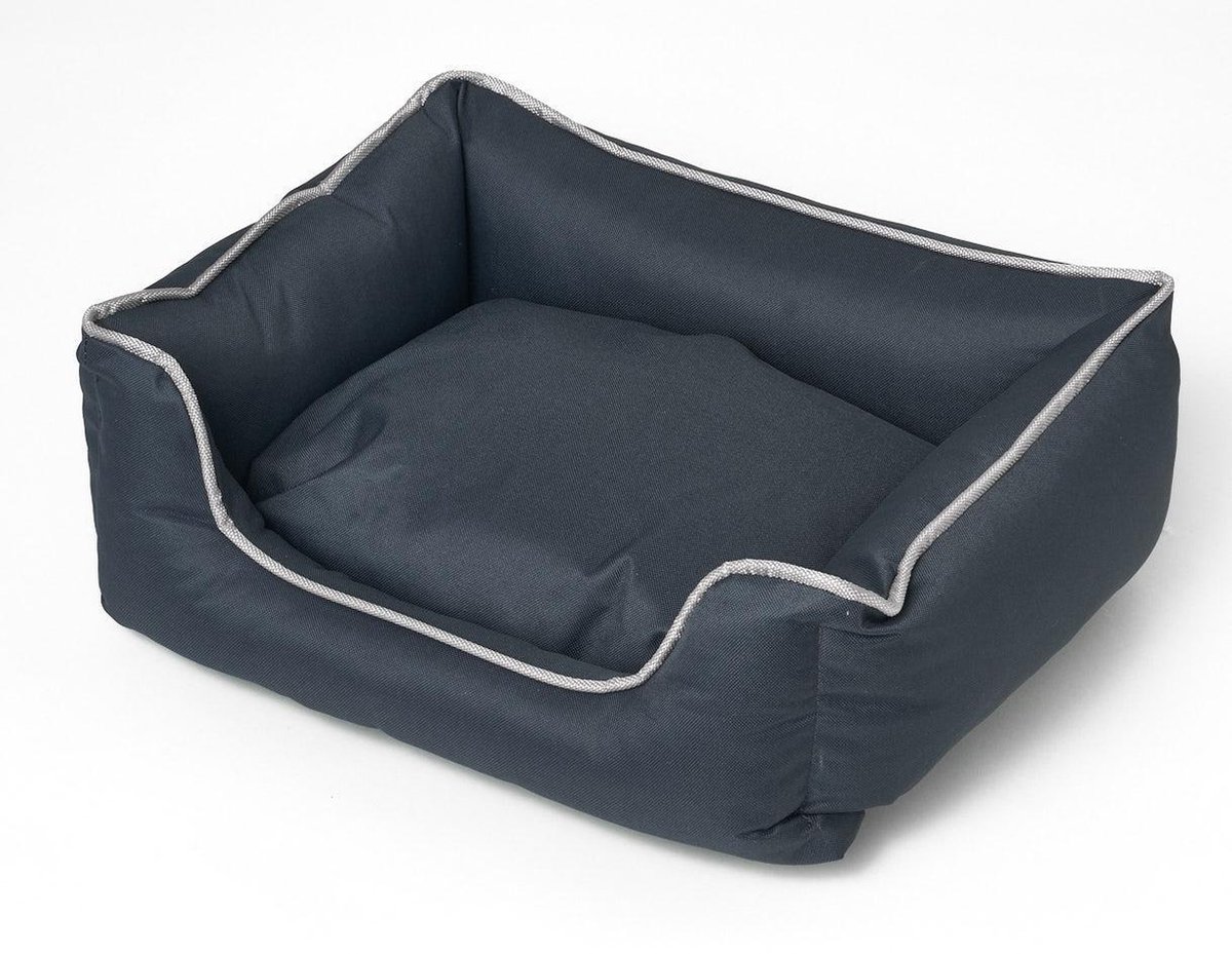 Bora Hondenmand - Antislip Hondenkussen - Donkergrijs - Maat S 50x40x18cm