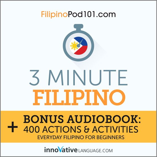 3-Minute Filipino - cover