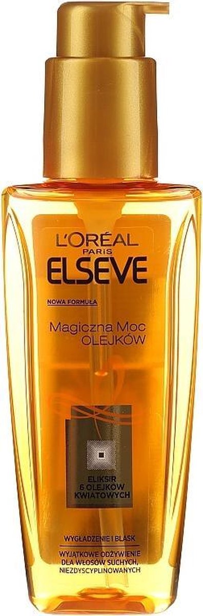 L Oréal Paris L'Oreal Elseve Elixir Oil Elixir of 6 Flower Oil Nourishing For All Hair Types 100Ml