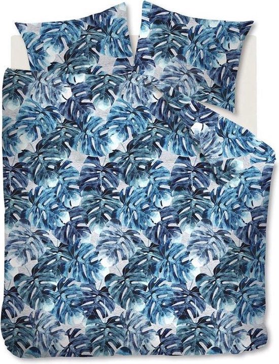 Beddinghouse Hawaii - Dekbedovertrek - Lits-jumeaux - 240x200/220 cm + 2 kussenslopen 60x70 cm - Blue