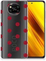 Silicone Case Xiaomi Poco X3 | Poco X3 Pro Telefoonhoesje Kersen