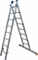 Alumexx XD ladder 2-delig - 2x8 treden