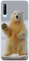 6F hoesje - geschikt voor Honor 9X Pro -  Transparant TPU Case - Polar Bear #ffffff