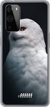 6F hoesje - geschikt voor OnePlus 9 Pro -  Transparant TPU Case - Witte Uil #ffffff