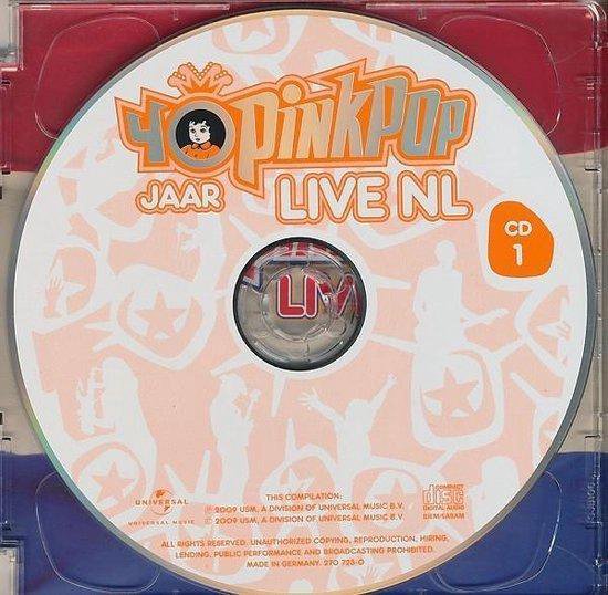40 Jaar Pinkpop Live NL - Various