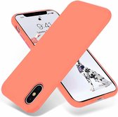 ShieldCase Silicone case geschikt voor Apple iPhone X / Xs - oranje
