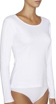 T- shirt katoen YM lange mouw zwart | XXL