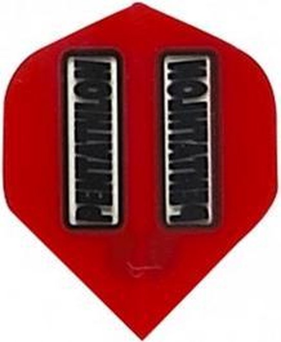McKicks Pentathlon Flight Std - Clear Red