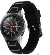 Samsung Galaxy Watch bandje 46mm - iMoshion Siliconen Smartwatch bandje - Zwart