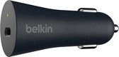 Belkin Quick Charge 4+ USB-C autolader + 1,2m USB-C naar USB-C Kabel - 27W - Zwart