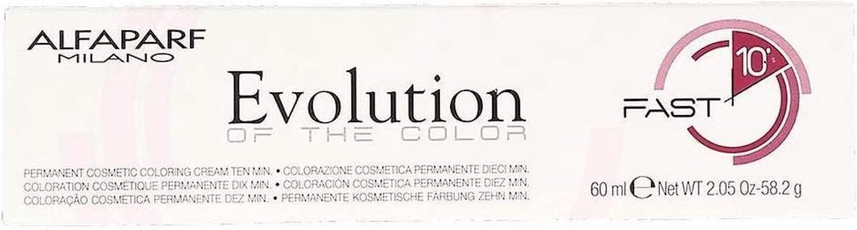 Alfaparf Evolution of the color Fast 10 Shade 6 Gold 60 ml