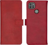 iMoshion Luxe Booktype Motorola Moto G9 Power hoesje - Rood