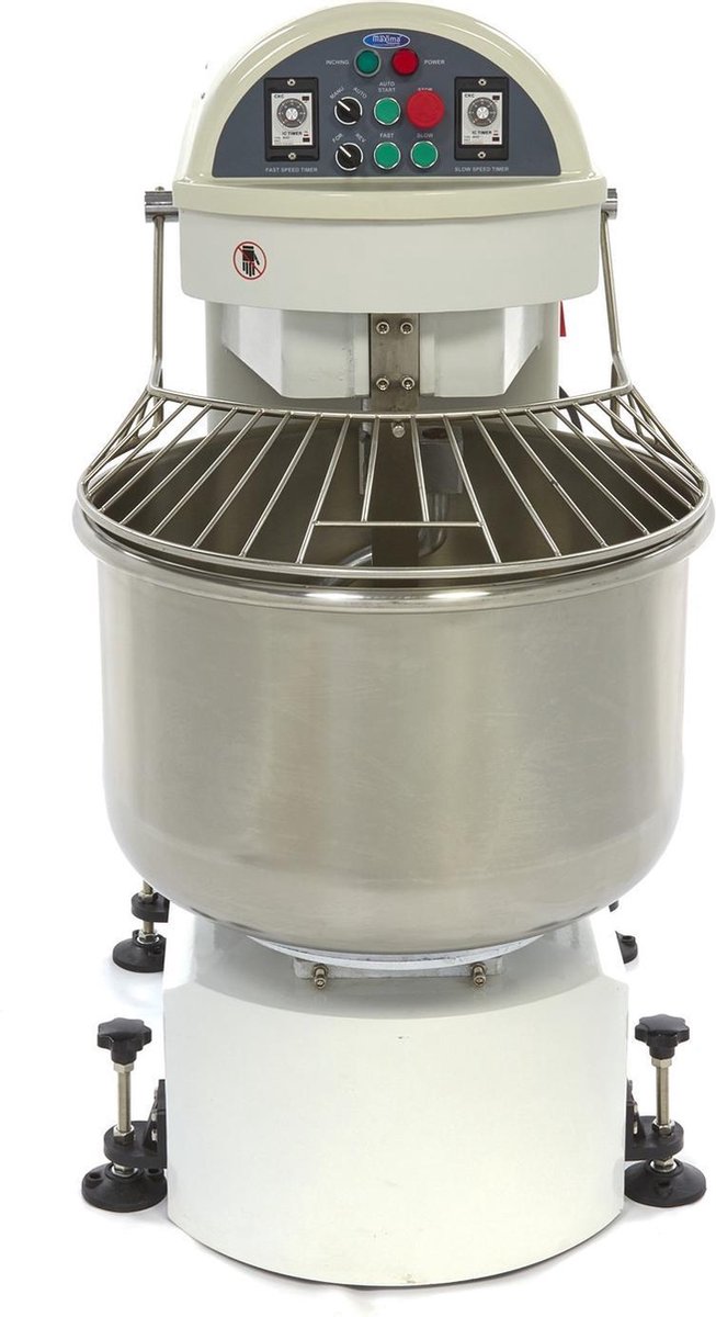 Spiraalkneder - 130 L - 80 Kg Deeg - 2 Snelheden - 400V — afbeelding 2