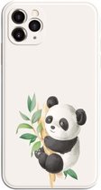Apple Iphone 12 Mini Siliconen hoesje met perfecte camera uitsparingen (Panda) * LET OP JUISTE MODEL *