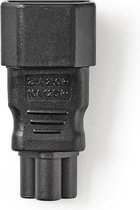 Nedis PCGP11920BK Voedingsconnector Iec-320-c14 Mannelijk - Iec320-c5 Vrouwelijk Zwart