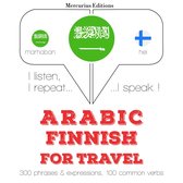 الكلمات السفر والعبارات باللغة الفنلندية