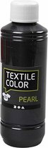 Textielkleur, parelmoer, grijs, 250 ml/ 1 fles