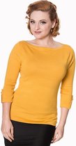 Dancing Days Longsleeve top -3XL- ADDICTED Geel