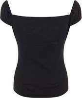 Collectif Dolores 50's Top Zwart