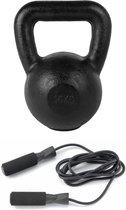 Tunturi - Fitness Set - Springtouw - Kettlebell 16 kg