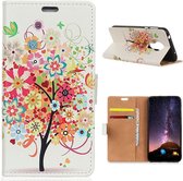 Nokia 3.4 Wallet Case Met Bloemen Print