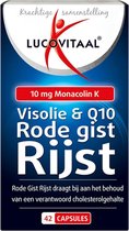 Lucovitaal Visolie & Q10 Rode Gist Rijst Voedingssupplementen - 42 capsules