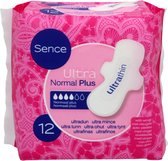 Sence Ultra Normal Plus Dun Maandverband (Voordeelverpakking) - 24 x 12 stuks