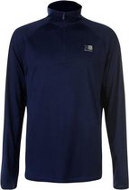 Karrimor Hardloop shirt lange mouw ¼ Zip - Runningshirt - Heren - Donker blauw - XXL
