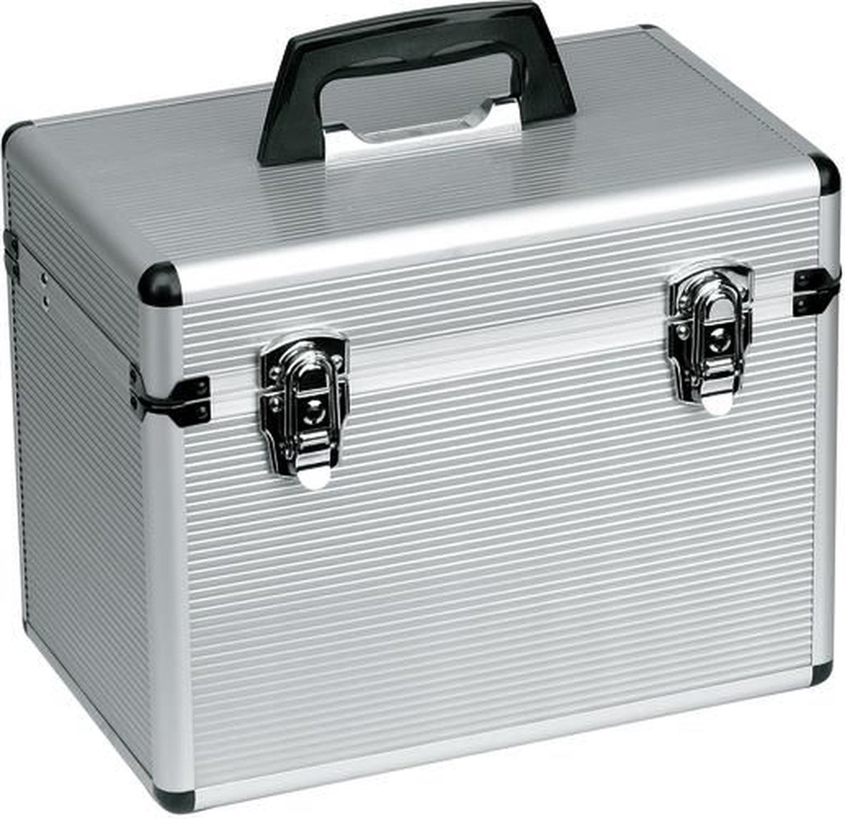 Sibel Vanity Beauty Case Zilver 29x36x23cm
