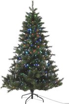 Black Box Trees - Arbre à fibre optique Arrow - LED - vert multicolore - h230xd158cm
