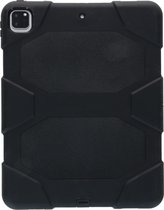 Extreme Protection Army Backcover iPad Pro 12.9 (2020) tablethoes - Zwart