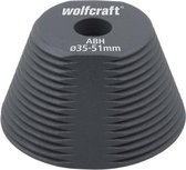 Wolfcraft Boorhulpen, Ø 35 - 51 mm