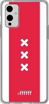 6F hoesje - geschikt voor OnePlus 9 -  Transparant TPU Case - AFC Ajax Amsterdam1 #ffffff