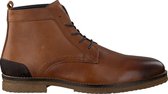 Mazzeltov 11-1249-6424 Veterboots - Laarzen Met Veters - Heren - Cognac - Maat 44