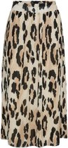 Vero Moda VMGREETA H/W PLEAT SKIRT Creme brûlée Dames Rok - Maat L