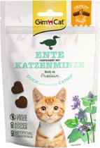 10x GimCat Kattensnack Crunchy Eend - Catnip 50 gr