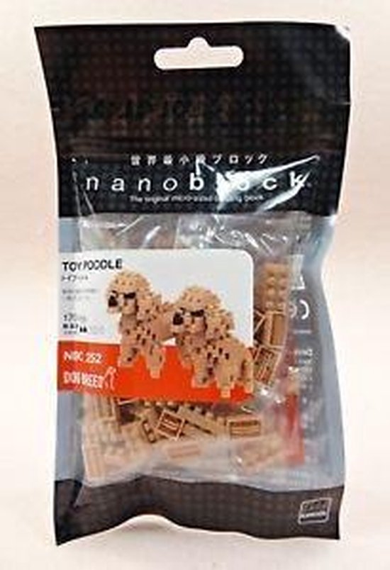 Nanoblock Toy Poodles NBC-252 (hond) - Kawada