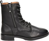 Nelson dames veterboot - Zwart - Maat 41