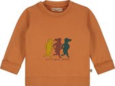 Lange mouw 'Let's twist' sweater