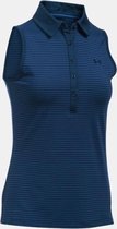 Under Armour Dames Polo Mouwloos Donkerblauw L
